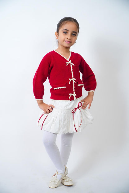 Model(7) Angel Sweater Set